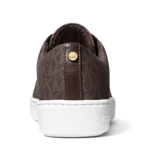 MICHAEL Michael Kors Women’s Keaton Logo-Print Slip On Sneaker Brown Size 6M - Picture 7 of 13